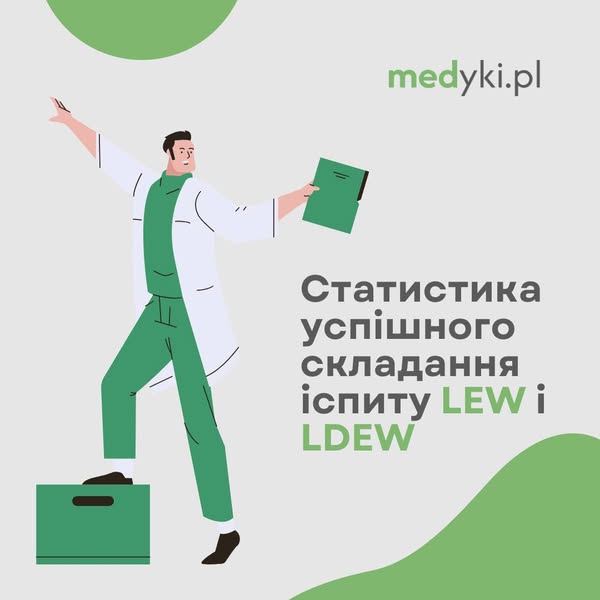 Статистики складання Lekarskiego Egzaminu Weryfikacyjnego